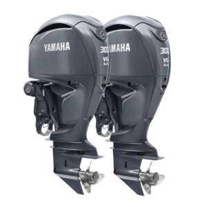 Twin Yamaha 300hp DEC Outboards