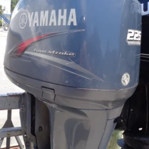 USED YAMAHA 2004 225HP 25" 4 FOUR STROKE OUTBOARD BOAT MOTOR f225 ENGINE